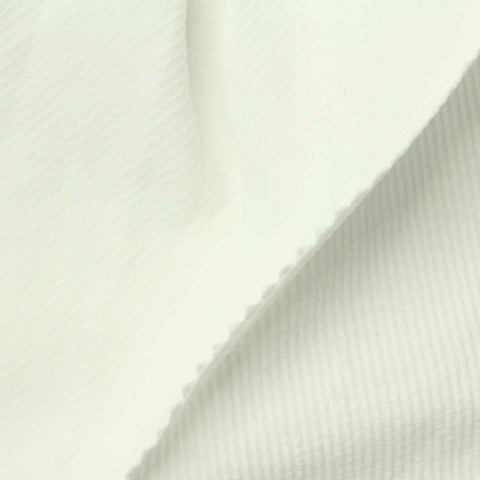 Cotton Nylon Stretch Rib Knit Fabric, 310 gsm — Green