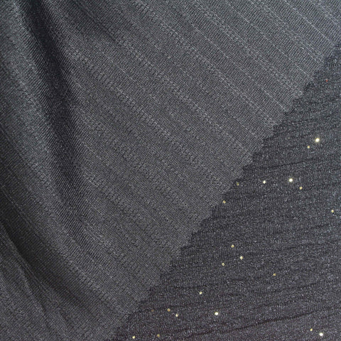 Gold Dots Crepe, Polyester