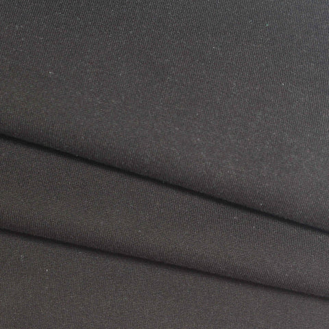 Viscose Nylon Stretch Ponte Knit Fabric, 400 gsm, 160 cm — Grey