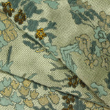 Blue Floral Jacquard, Polyester, 200 gsm — photo 1