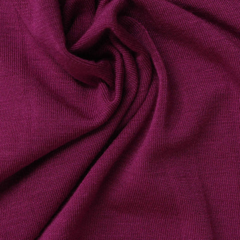 Viscose Stretch Jersey Knit Fabric, 145 gsm, 160 cm — Purple