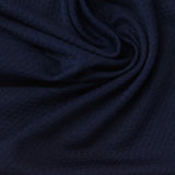 100% Polyester Birdseye Knit Fabric, 140 gsm, 150 cm — Navy — photo 1