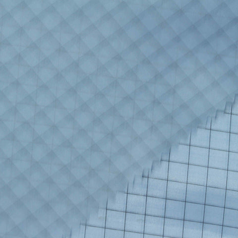 Black Grid Woven, Polyester, 63 gsm