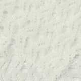 White Dot Pointelle Knit, Polyester — photo 1