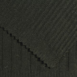 Polyester Viscose Stretch Rib Knit Fabric, 205 gsm — Green, ref EF-243870 — photo 1