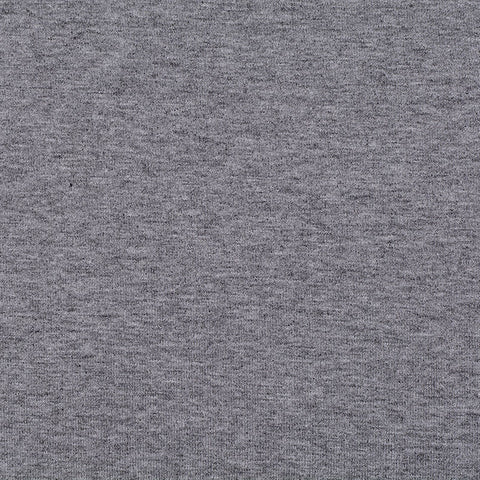 Grey Marl Jersey Knit, Viscose, 220 gsm, 150 cm