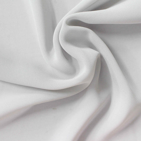 Printed 100% Polyester Chiffon Fabric, 79 gsm, 145 cm — Grey