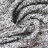 White Marl Chunky Knit, Poly-Cotton, 150 gsm — photo 1
