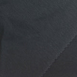 100% Cotton Interlock Knit Fabric, 190 gsm, 180 cm — Black — photo 1