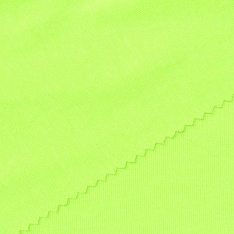 Neon Lime Rib Knit, Polyester