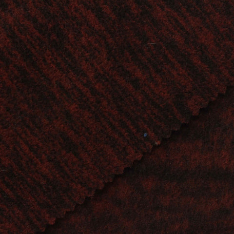Dark Red Marl Fleece, Polyester, 200 gsm