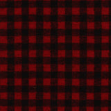 Red Check Jacquard, Polyester, 225 gsm — photo 1