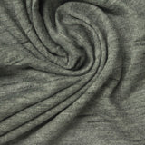 Grey Heathered-Marl Jersey Knit, Viscose-Poly — photo 1