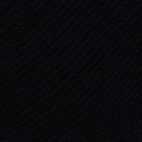 Slub Polyester Viscose Jersey Knit Fabric, 150 gsm, 168 cm — Black