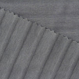 Polyester Stretch Rib Knit Fabric, 220 gsm, 165 cm — Grey — photo 1