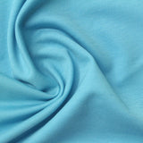 Viscose Nylon Stretch Piqué Knit Fabric, 243 gsm, 146 cm — Blue — photo 1