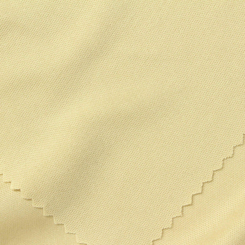 100% Polyester Jersey Knit Fabric, 115 gsm, 160 cm — Yellow