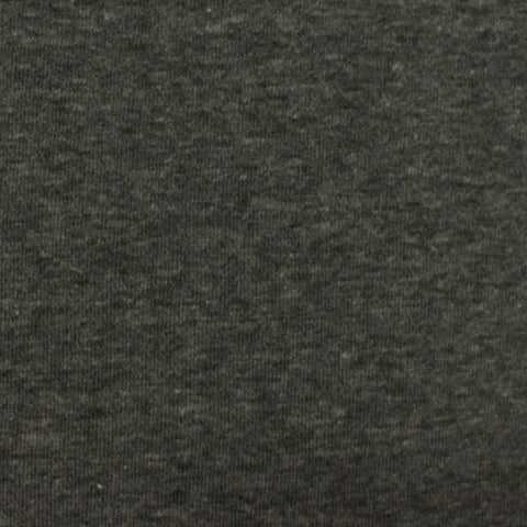Dark Grey Marl French Terry, Poly-Cotton, 275 gsm, 180 cm
