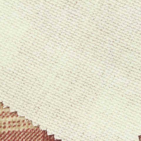 Red Plaid Chenille, Polyester