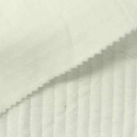 Cream Stripes Jacquard, Polyester