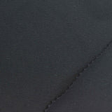 Cotton Stretch French Terry Fabric, 290 gsm, 170 cm — Black — photo 1