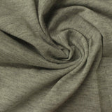 Khaki Marl Jersey Knit, Poly-Viscose — photo 1