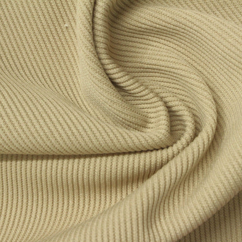 Beige Rib Knit, Polyester