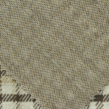 Cream Houndstooth Interlock Knit, Polyester — photo 1