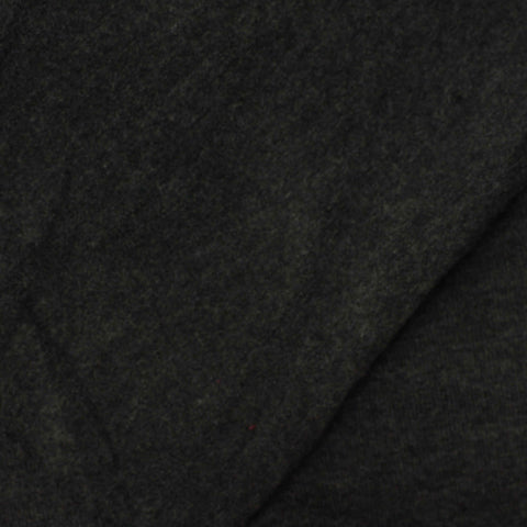Dark Grey Marl Chunky Knit, Viscose, 295 gsm