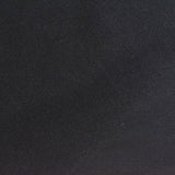 Polyester Viscose Stretch French Terry Fabric, 240 gsm, 165 cm — Black — photo 1