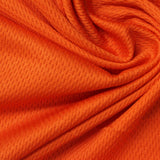 100% Polyester Mesh Fabric, 156 gsm, 165 cm — Orange — photo 1