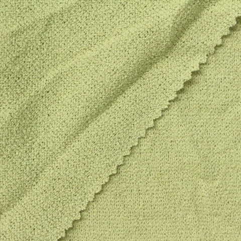 Cotton Polyester Stretch Jersey Knit Fabric, 240 gsm, 150 cm — Green