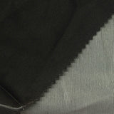 Dark Grey Stripe Rib Knit, Polyester — photo 1