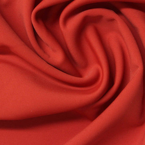Nylon Stretch Warp Knit Fabric, 220 gsm, 153 cm — Red