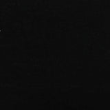 Polyester Viscose Stretch Chunky Knit Fabric, 160 gsm, 190 cm — Black — photo 1