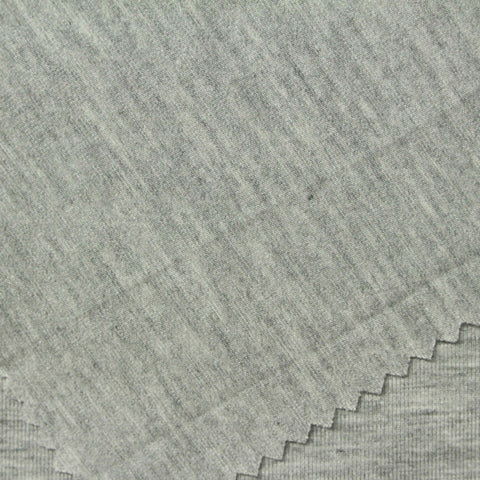 Grey Marl Jersey Knit, Viscose, 190 gsm