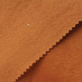 Brushed Cotton Polyester French Terry Fabric, 310 gsm — Orange — photo 1