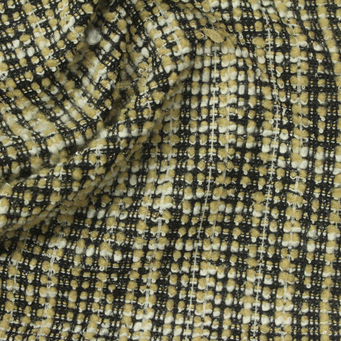 Black Marl Bouclé, Polyester, 265 gsm