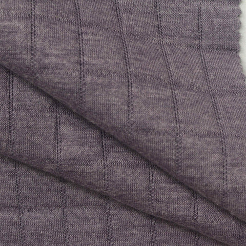 Grey Square Jacquard, Poly-Viscose