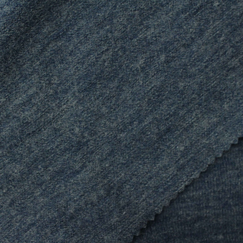 Dark Blue Heathered-Marl Chunky Knit, Acrylic