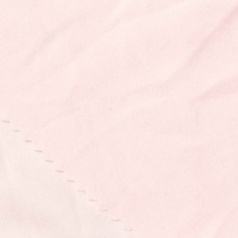 Brushed Polyester Stretch Milk Silk Knit Fabric, 178 gsm, 165 cm — Pink
