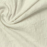 Jacquard Cotton Stretch Crepe Fabric, 173 gsm, 126 cm — Beige — photo 1