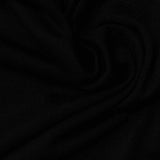 Viscose Stretch Jersey Knit Fabric, 170 gsm, 160 cm — Black, ref EF-227232 — photo 1