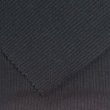 Jersey Knit Fabric, 280 gsm, 110 cm — Black — photo 1