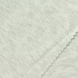 Light Grey Marl Rib Knit, Cotton-Viscose, 230 gsm — photo 1