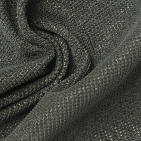100% Polyester Knit Fabric, 220 gsm, 165 cm — Grey