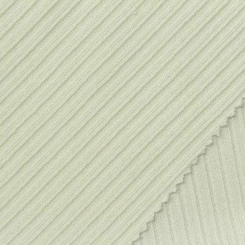 Polyester Stretch Rib Knit Fabric, 280 gsm, 160 cm — Green, ref EF-262353