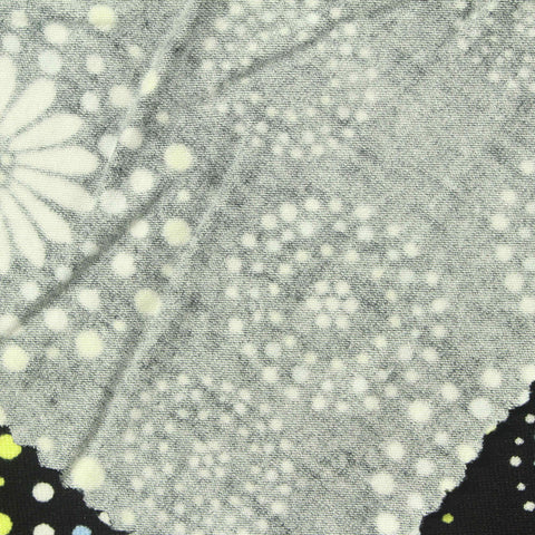Olive Dot Knit, Viscose