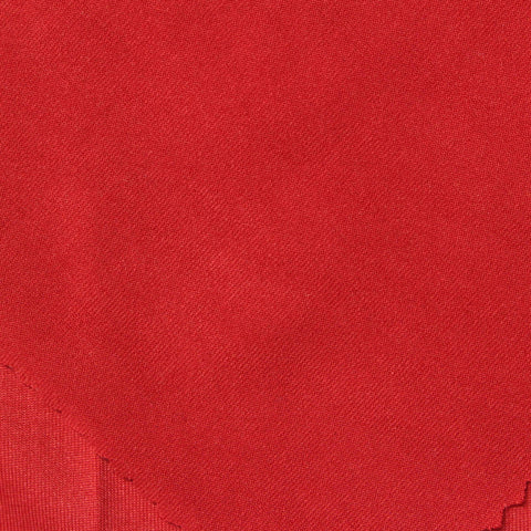 Polyester Stretch Milk Silk Knit Fabric, 230 gsm — Red