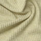 Polyester Cotton Stretch Waffle Knit Fabric, 306 gsm, 165 cm — Yellow — photo 1